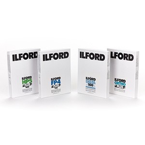 ILFORD ploché filmy